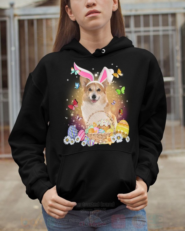 Corgi Easter Bunny Butterfly 2D Hoodie Shirt 1 2 3 4 5 6 7 8 9 10 11 12 13 14 15 16 17 18