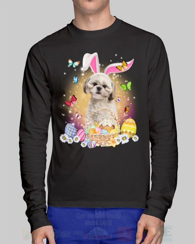Cream Shih Tzu Easter Bunny Butterfly 2D Hoodie Shirt 1 2 3 4 5 6 7 8 9 10 11 12 13 14 15 16 17 18 19 20 21