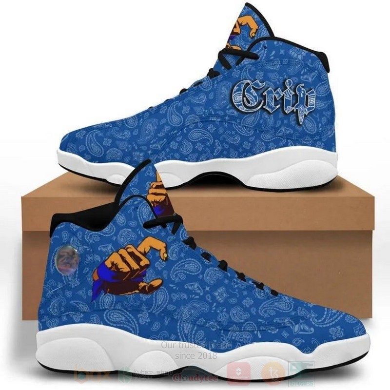 Crips Gang Air Jordan 13 Shoes