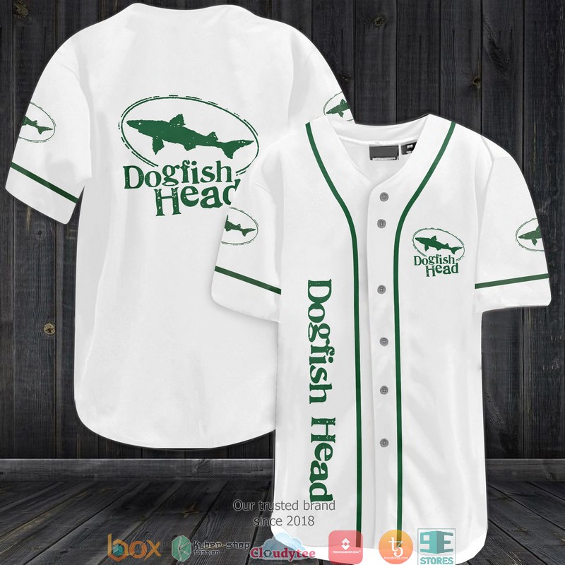 Dogfish Head Brewery Jersey Baseball Shirt