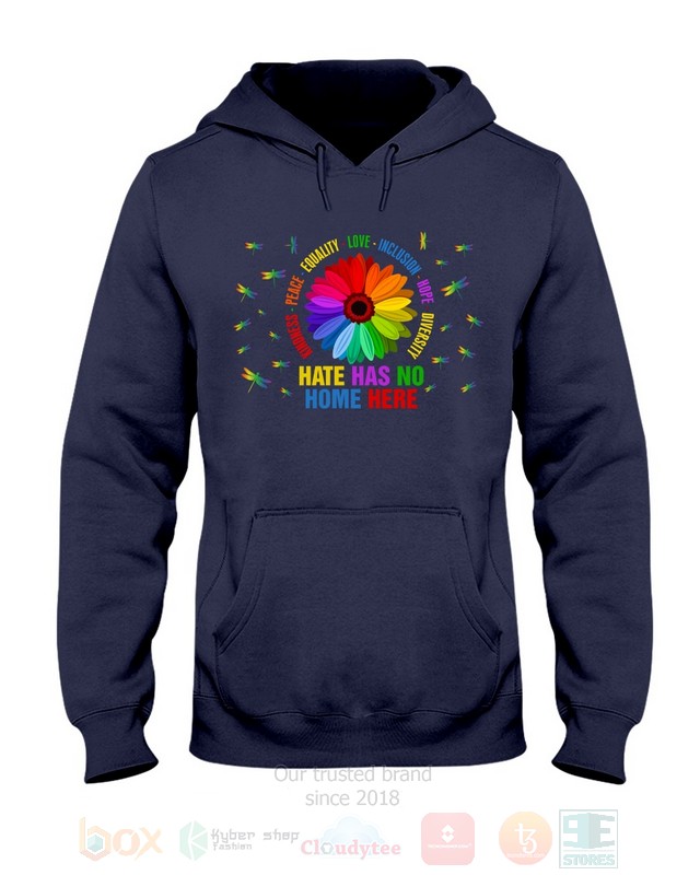 Dragonfly Hate Has No Home Here Hoodie Shirt 1 2 3 4 5
