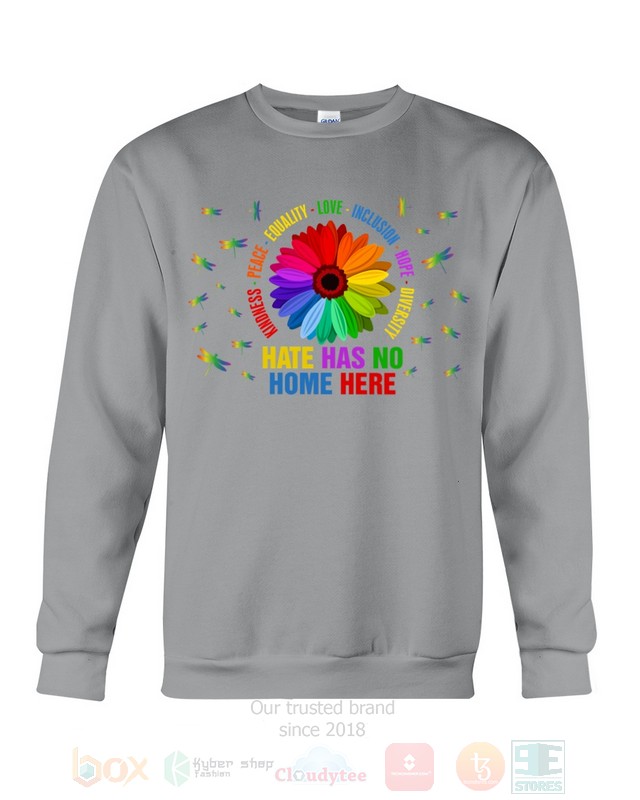 Dragonfly Hate Has No Home Here Hoodie Shirt 1 2 3 4 5 6 7