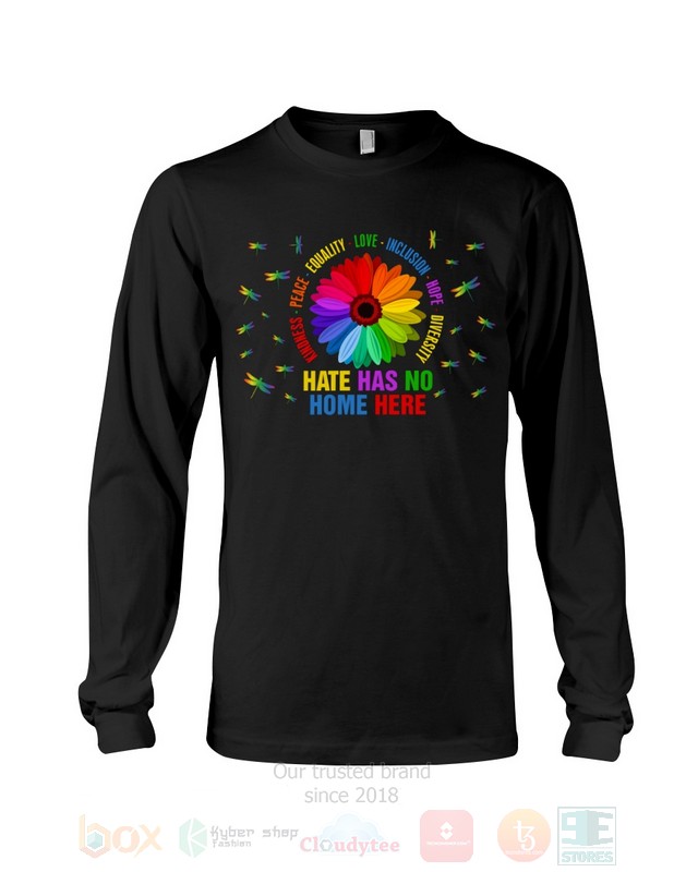Dragonfly Hate Has No Home Here Hoodie Shirt 1 2 3 4 5 6 7 8 9