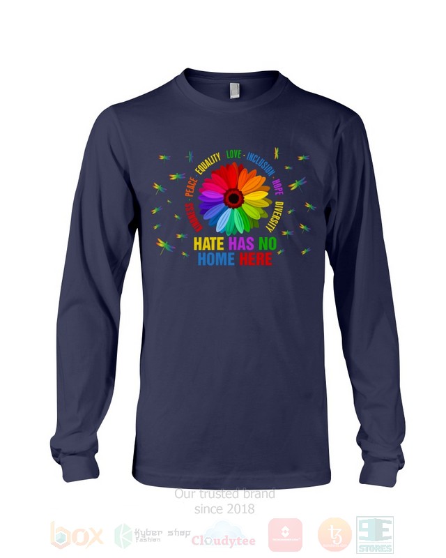 Dragonfly Hate Has No Home Here Hoodie Shirt 1 2 3 4 5 6 7 8 9 10