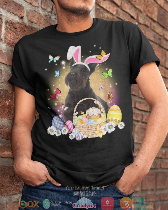 Easter Bunny Scottish Terrier 2d shirt hoodie 1