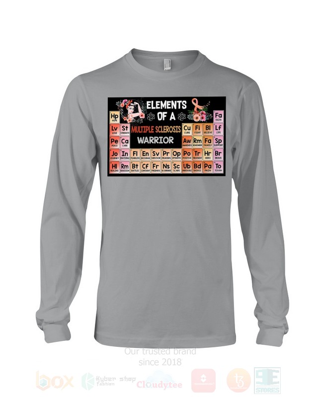 Elements Of A Multiple Sclerosis Warrior 2D Hoodie Shirt 1 2 3 4 5 6 7 8 9 10 11 12 13