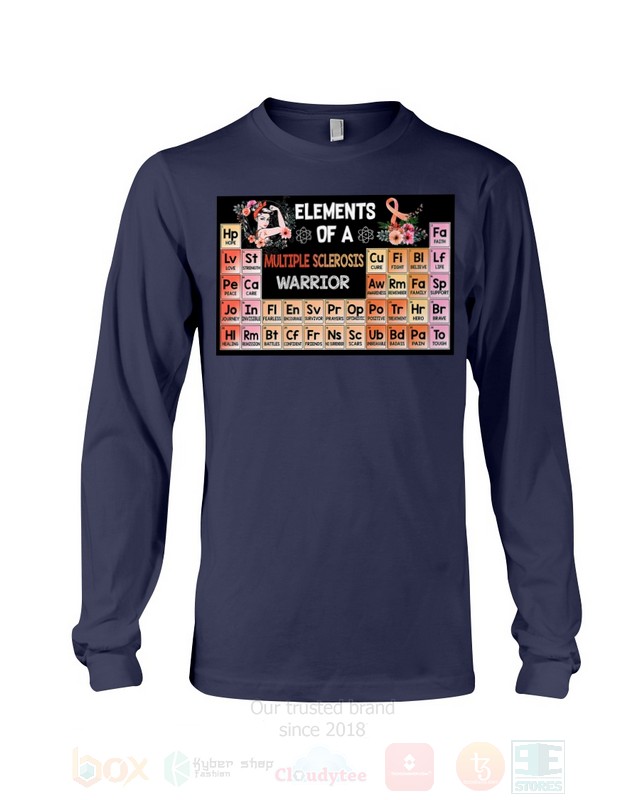 Elements Of A Multiple Sclerosis Warrior 2D Hoodie Shirt 1 2 3 4 5 6 7 8 9 10 11 12 13 14