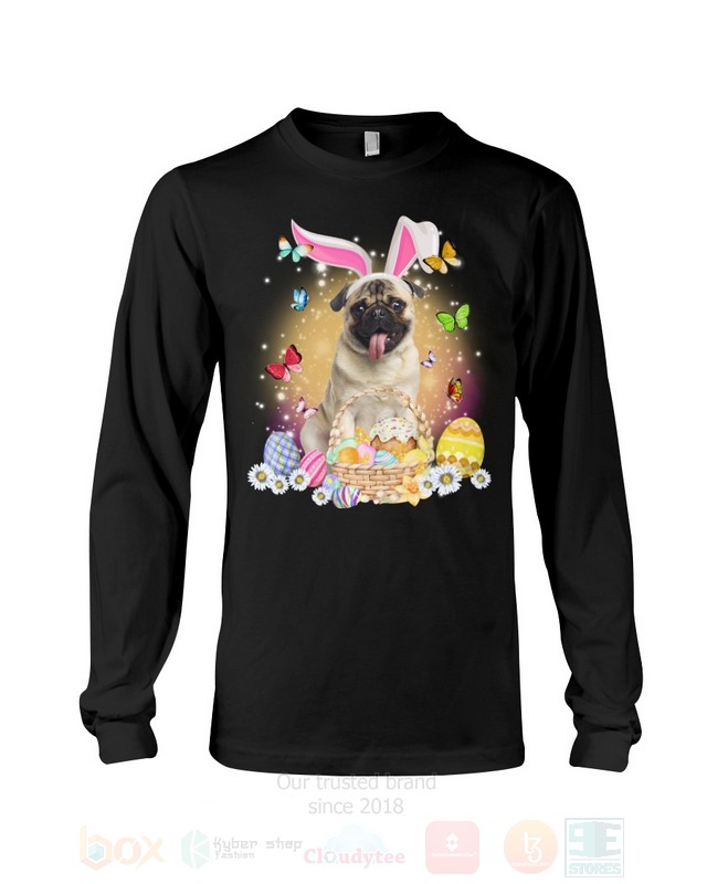 Fawn Pug Easter Bunny Butterfly 2D Hoodie Shirt 1 2 3 4 5 6 7 8 9 10 11 12 13 14 15 16 17 18 19