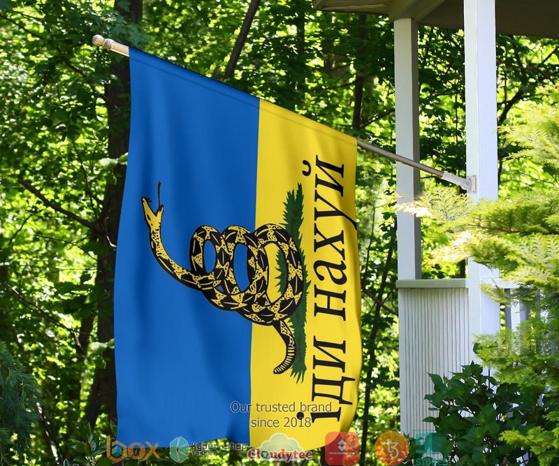 Gadsden Ukraine Snake Dont Tread On Me Pray For Ukraine Flag 1 2