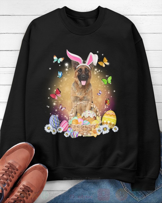 German Shepherd Easter Bunny Butterfly 2D Hoodie Shirt 1 2 3 4 5 6 7 8 9 10 11 12 13 14