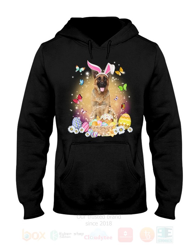 German Shepherd Easter Bunny Butterfly 2D Hoodie Shirt 1 2 3 4 5 6 7 8 9 10 11 12 13 14 15