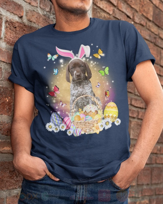 German Shorthaired Pointer Easter Bunny Butterfly 2D Hoodie Shirt 1 2 3 4 5 6 7 8 9 10 11