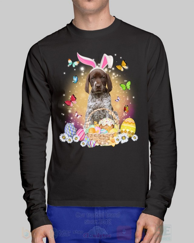 German Shorthaired Pointer Easter Bunny Butterfly 2D Hoodie Shirt 1 2 3 4 5 6 7 8 9 10 11 12 13 14 15 16 17 18 19 20 21