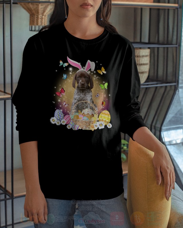 German Shorthaired Pointer Easter Bunny Butterfly 2D Hoodie Shirt 1 2 3 4 5 6 7 8 9 10 11 12 13 14 15 16 17 18 19 20 21 22