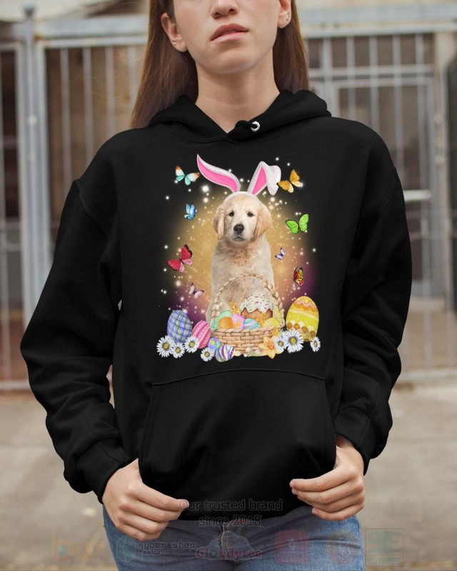 Golden Retriever Baby Easter Bunny Butterfly 2D Hoodie Shirt 1 2 3 4 5 6 7 8 9 10 11 12 13 14 15 16 17 18
