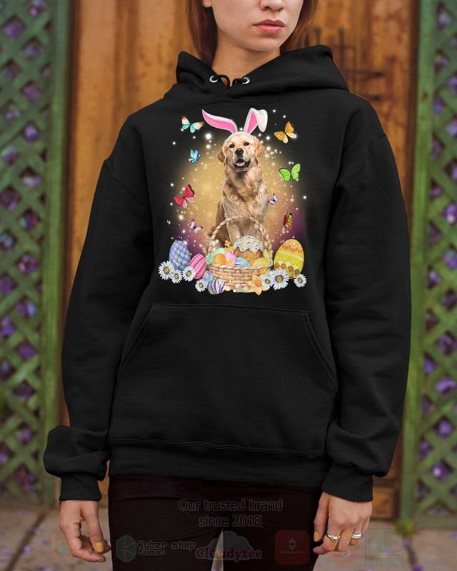 Golden Retriever Easter Bunny Butterfly 2D Hoodie Shirt 1 2 3 4 5 6 7 8 9 10 11 12 13 14 15 16 17