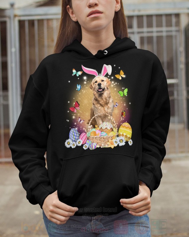 Golden Retriever Easter Bunny Butterfly 2D Hoodie Shirt 1 2 3 4 5 6 7 8 9 10 11 12 13 14 15 16 17 18