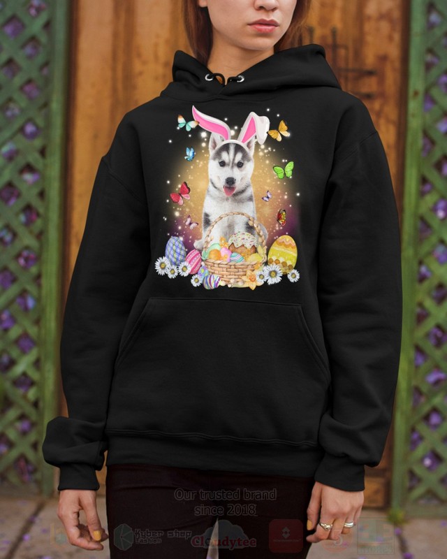 Husky Baby Easter Bunny Butterfly 2D Hoodie Shirt 1 2 3 4 5 6 7 8 9 10 11 12 13 14 15 16 17