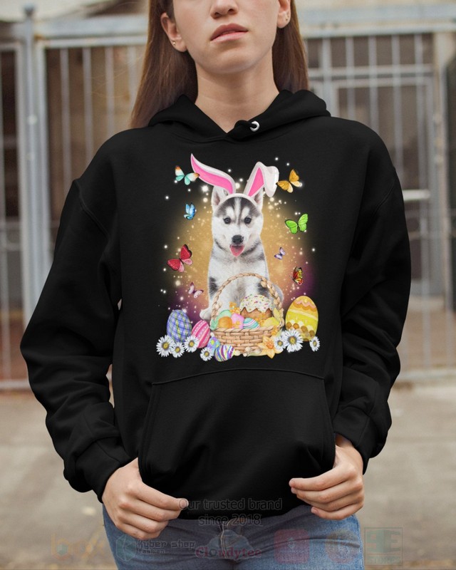 Husky Baby Easter Bunny Butterfly 2D Hoodie Shirt 1 2 3 4 5 6 7 8 9 10 11 12 13 14 15 16 17 18