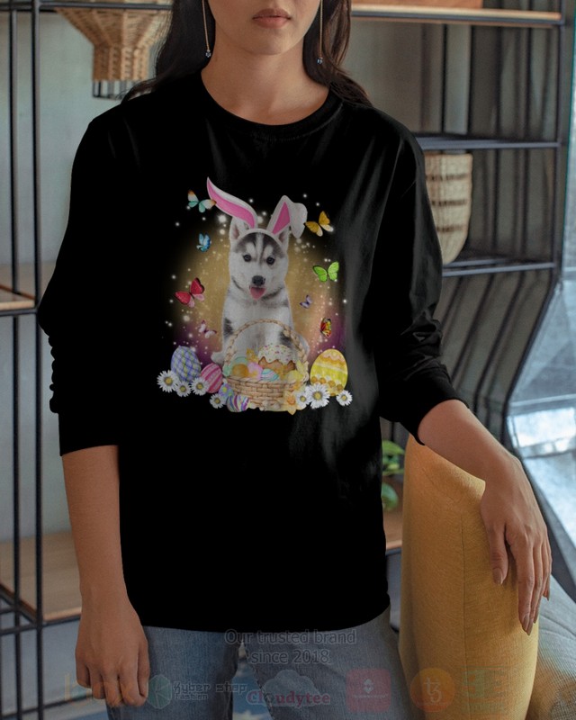 Husky Baby Easter Bunny Butterfly 2D Hoodie Shirt 1 2 3 4 5 6 7 8 9 10 11 12 13 14 15 16 17 18 19 20 21 22