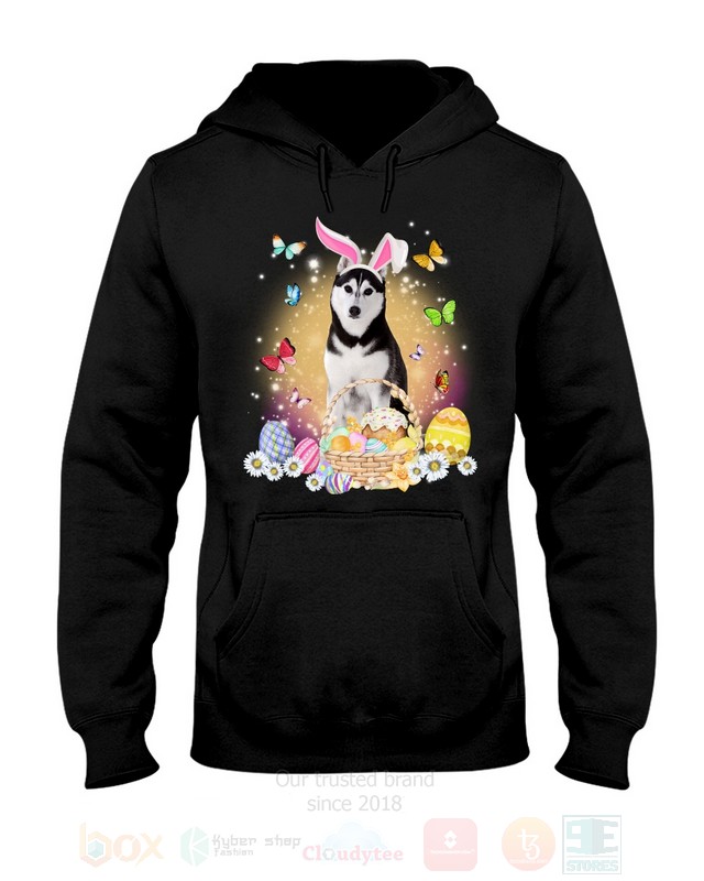 Husky Easter Bunny Butterfly 2D Hoodie Shirt 1 2 3 4 5 6 7 8 9 10 11 12 13 14 15