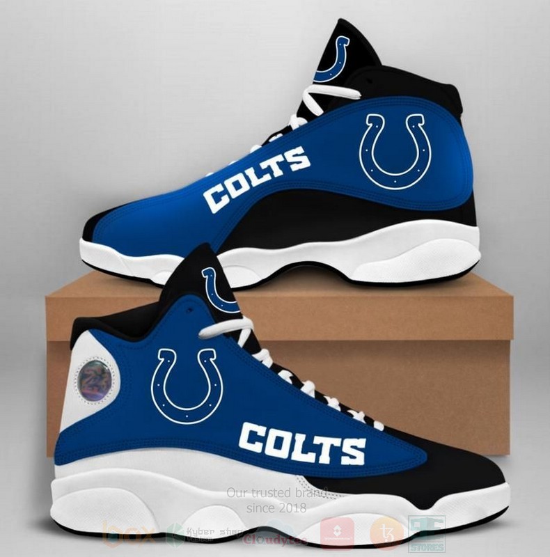 Indianapolis Colts NFL Air Jordan 13 Shoes