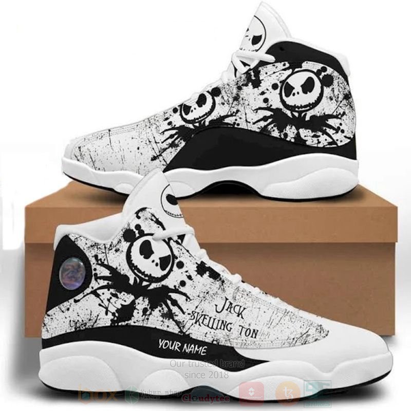 Jack Skellington Air Jordan 13 Shoes