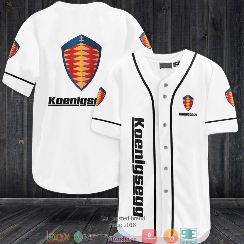 Koenigsegg Jersey Baseball Shirt