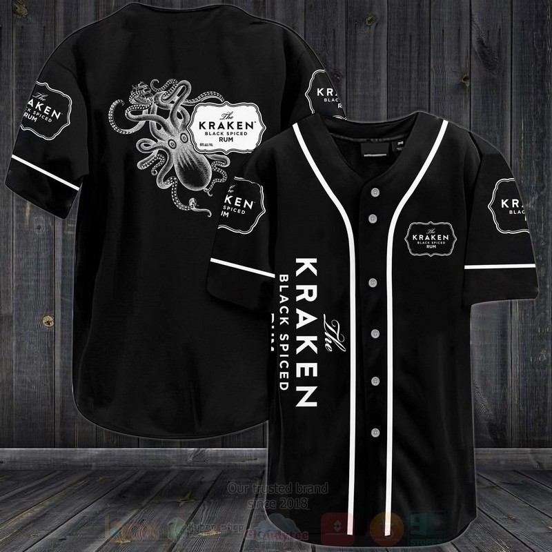 Kraken Dark Spiced Baseball Jersey Shirt