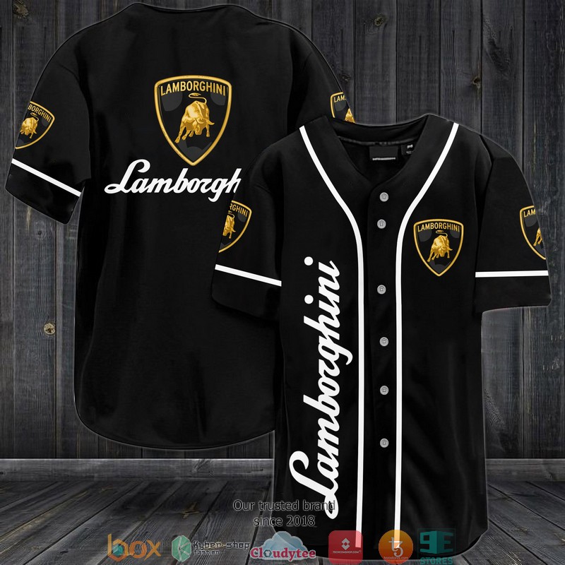 Lamborghini Jersey Baseball Shirt