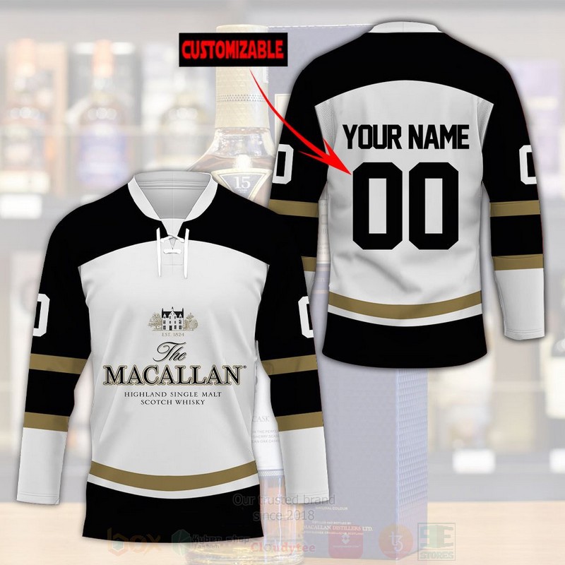 Macallan Personalized Hockey Jersey Shirt