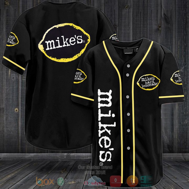 Mikes Hard Lemonade black Baseball Jersey