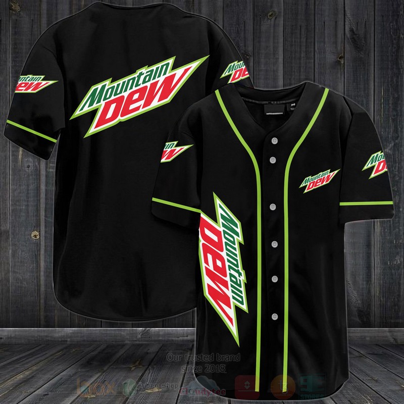 Mountain DewBaseball Jersey Shirt