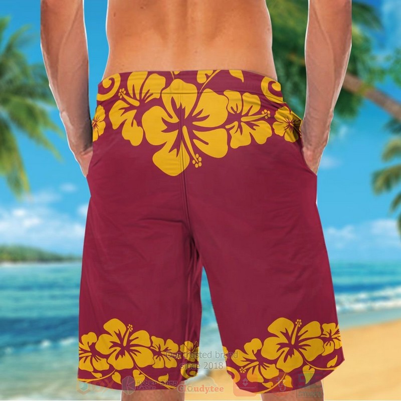 NFL Arizona Cardinals and Minnie Mouse Hawaiian Shirt Short 1 2 3 4 5