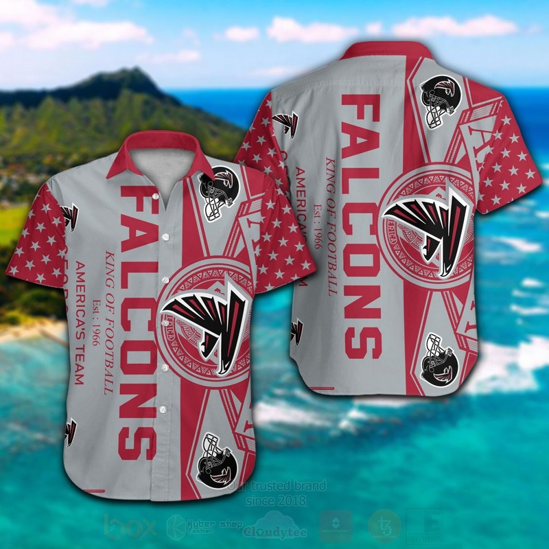 NFL Atlanta Falcons Men Woman Hawaiian Shirt Short 1