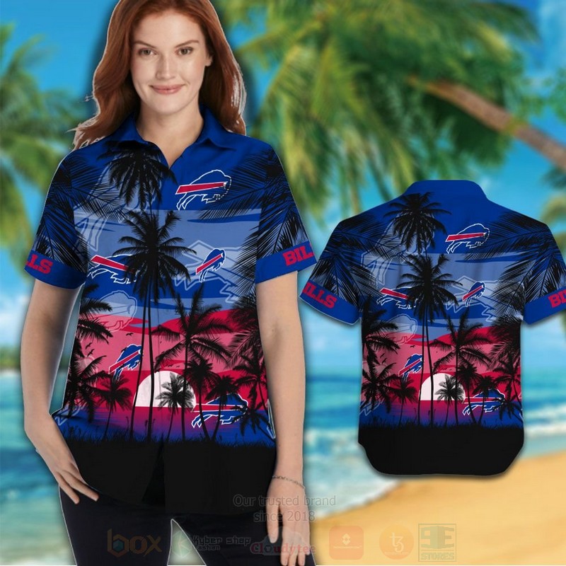 NFL Buffalo Bills Hawaiian Shirt Short 1