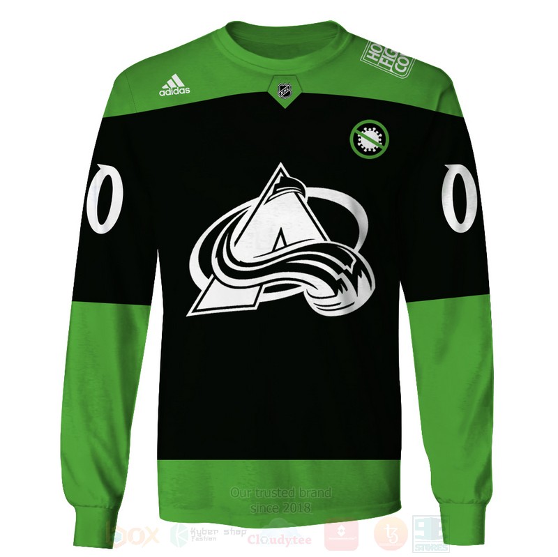 NHL Colorado Avalanche Personalized 3D Hoodie Shirt 1 2 3 4