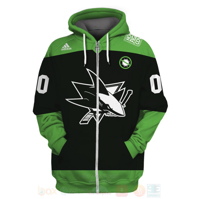 NHL San Jose Sharks Personalized 3D Hoodie Shirt 1