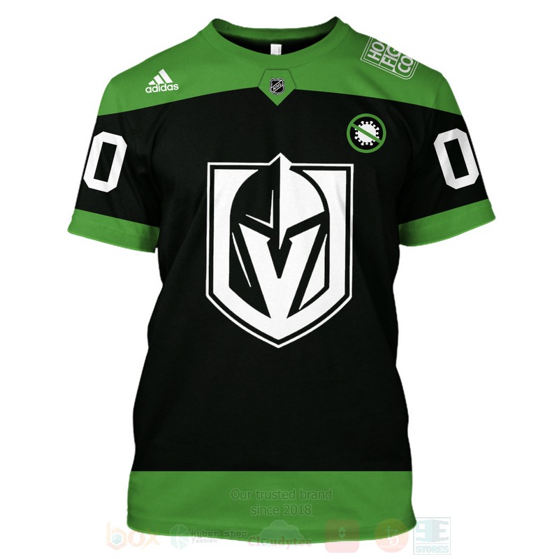 NHL Vegas Golden Knights Personalized 3D Hoodie Shirt 1 2 3 4 5 6