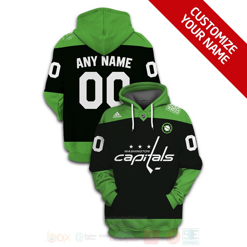 NHL Washington Capitals Personalized 3D Hoodie Shirt