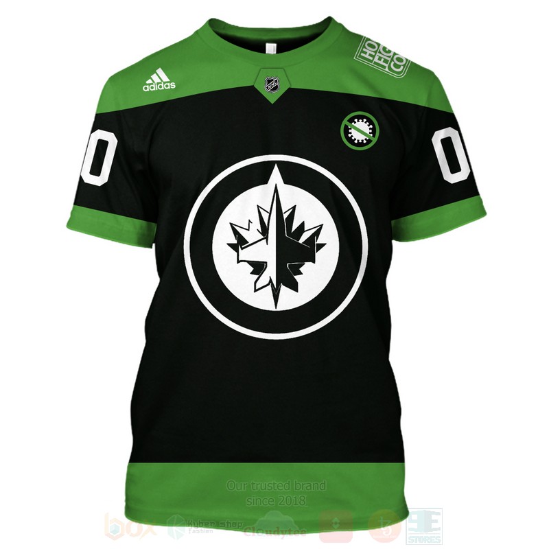 NHL Winnipeg Jets Personalized 3D Hoodie Shirt 1 2 3 4 5 6