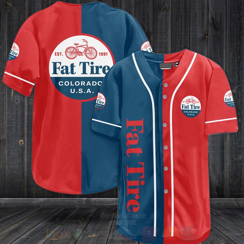 New Belgium Brewing Company Baseball Jersey Shirt