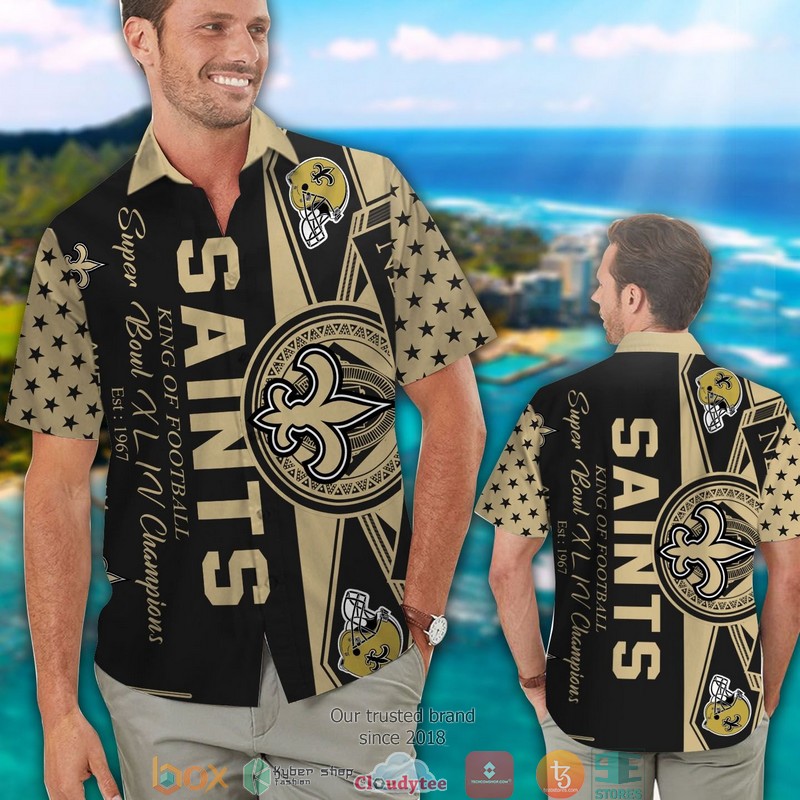 New Orleans Saints King of football Hawaiian Shirt