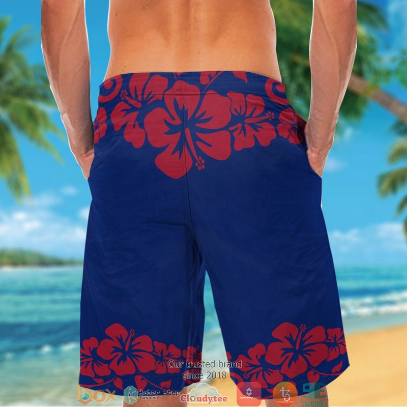 New York Giants Red Hibiscus Snoopy Hawaiian Shirt short 1 2 3 4 5