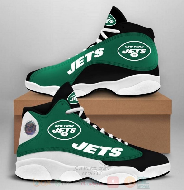 New York Jets NFL Air Jordan 13 Shoes