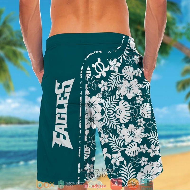 Personalized Philadelphia Eagles Snoopy Hawaiian Shirt short 1 2 3 4 5