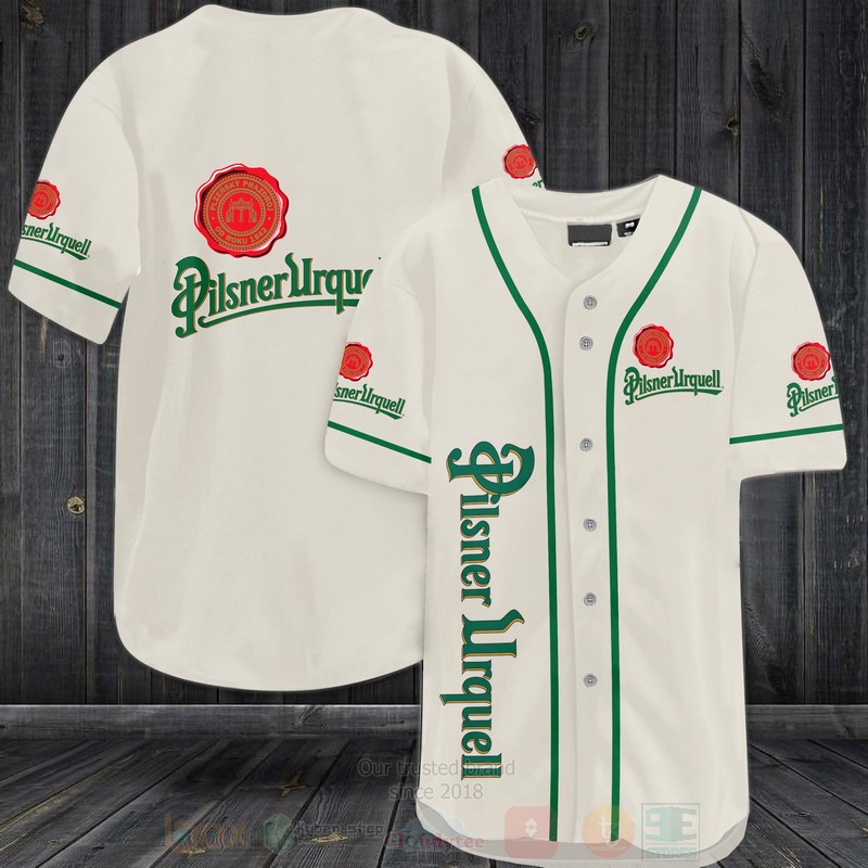 Pilsner Urquell Baseball Jersey Shirt