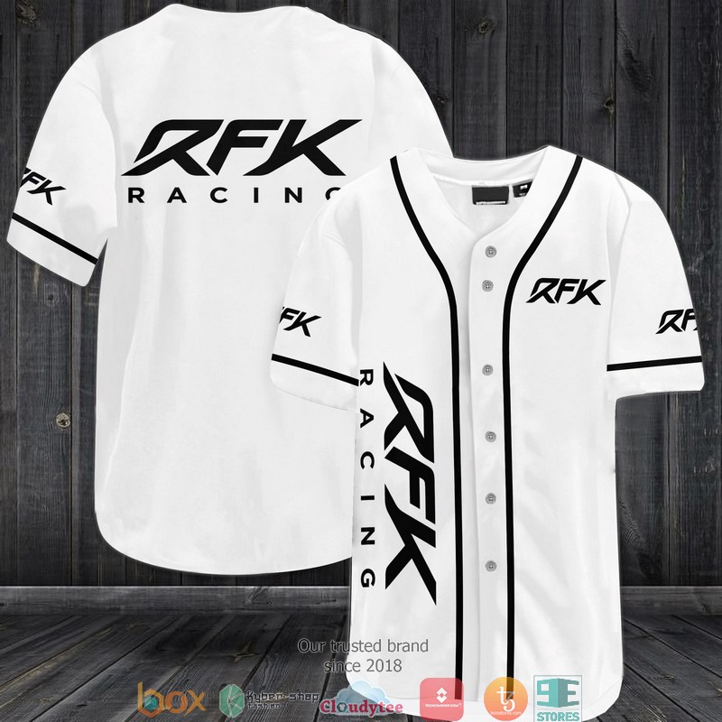 RFK Racing Car Team Jersey Baseball Shirt