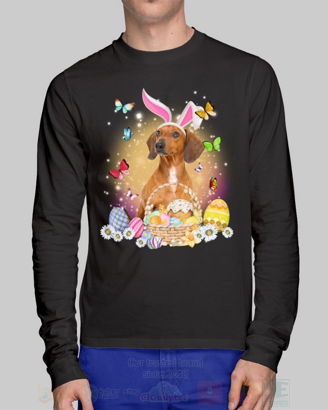 Red Dachshund Easter Bunny Butterfly 2D Hoodie Shirt 1 2 3 4 5 6 7 8 9 10 11 12 13 14 15 16 17 18 19 20 21