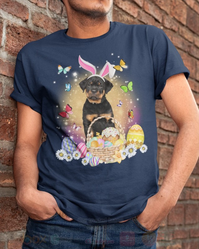 Rottweiler Baby Easter Bunny Butterfly 2D Hoodie Shirt 1 2 3 4 5 6 7 8 9 10 11
